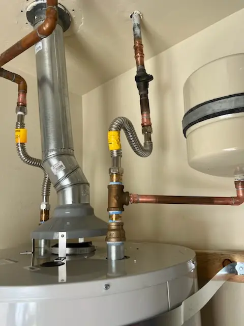 Water heater installation and plumbing repair in Harbor Hills
