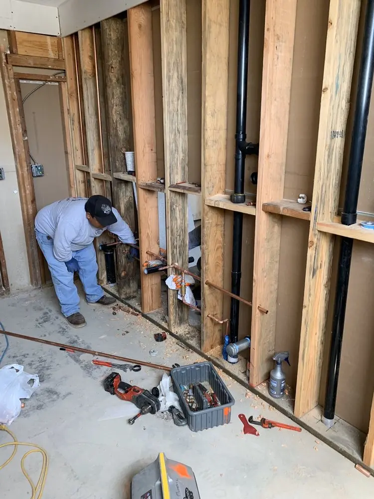 Commercial rough-in plumbing for Trenchless Sewer Repair in Harbor Hills